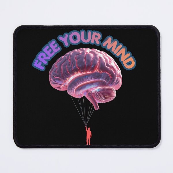 Item preview, Free Your Mind - Surreal Brain Balloon designed and sold by Vivid-Insanity.