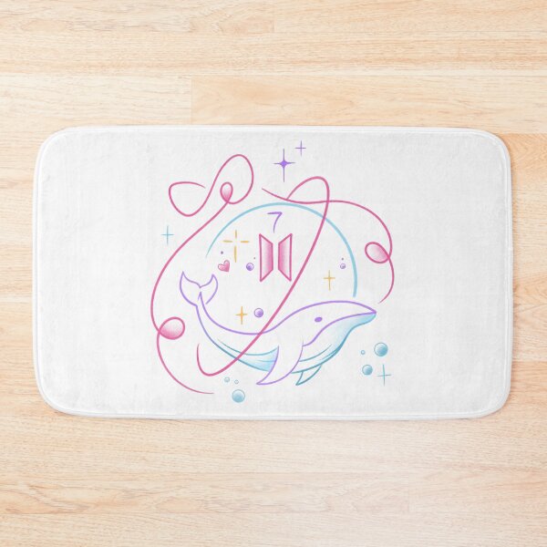Item preview, Pink Love yourself whale designed and sold by Aakanksha97.