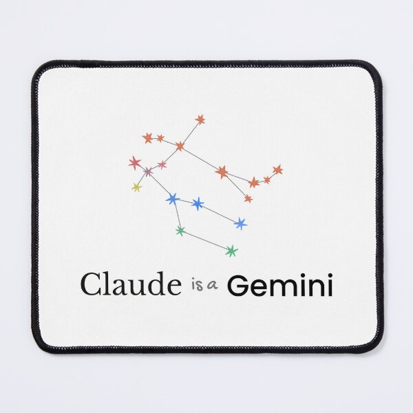 Item preview, Claude is a Gemini designed and sold by Keep It DRY Studio.