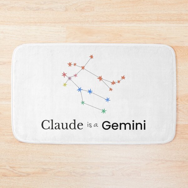 Item preview, Claude is a Gemini designed and sold by Keep It DRY Studio.