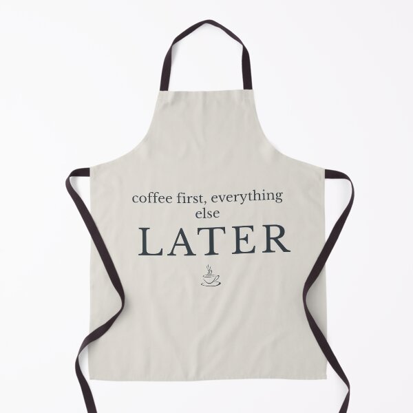 Item preview, Coffee First Everything Else Later Minimalist Quote Shirt Coffee Lover Design designed and sold by Minimalist Typography.