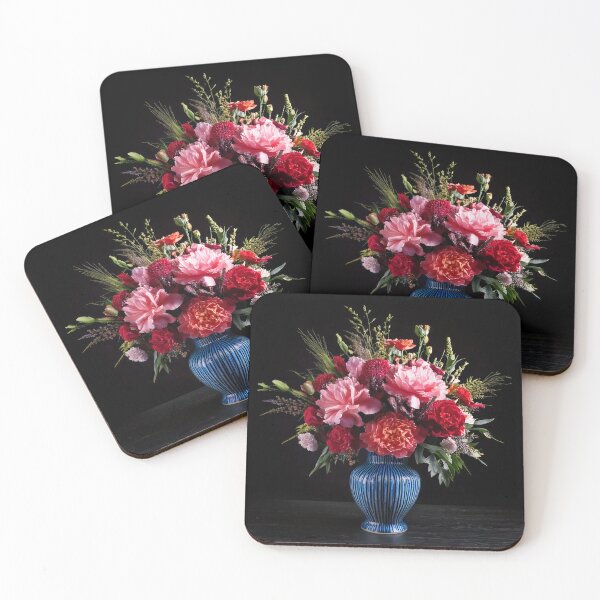 Item preview, Elegant Blue Floral Still Life Bouquet designed and sold by BetweenForms.