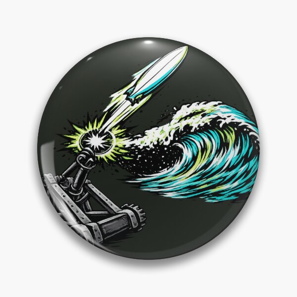 Item preview, Shock Wave: Catapult Surf — Large Print Edition designed and sold by mikawaya studio.