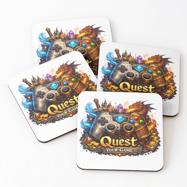Item preview, Epic Fantasy Gaming Quest Adventure designed and sold by Bit-By-Bit-Art.