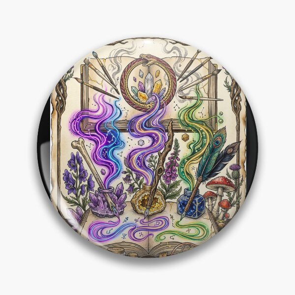 Item preview, Chromatic Crystal Inkwells designed and sold by elaemor-art.