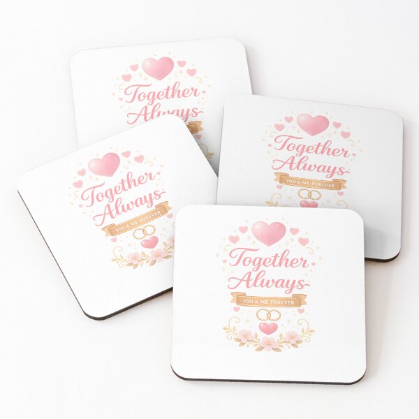 Item preview, Together Always Forever – Cute Couple Love Gift Design designed and sold by JagrDesigns.