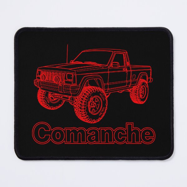 Item preview, Comanche MJ Lifted 4x4 Truck - Retro Red designed and sold by Off-Road-Zone.