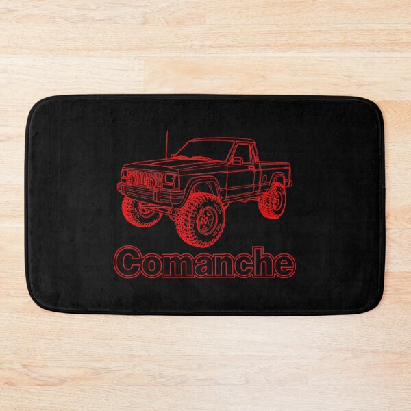 Item preview, Comanche MJ Lifted 4x4 Truck - Retro Red designed and sold by Off-Road-Zone.