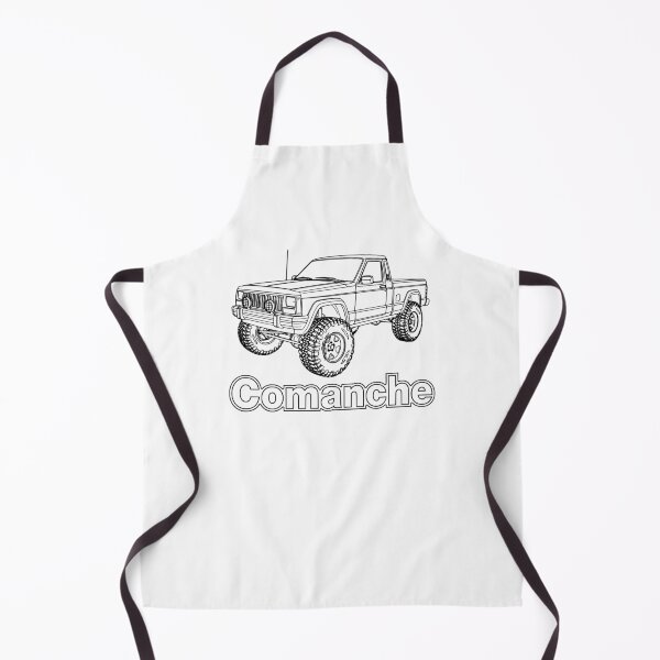 Item preview, Comanche MJ Lifted 4x4 Truck - Retro Black designed and sold by Off-Road-Zone.