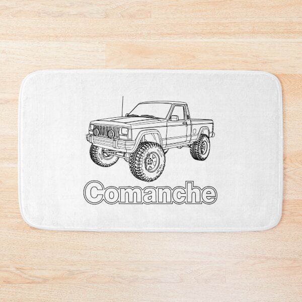 Item preview, Comanche MJ Lifted 4x4 Truck - Retro Black designed and sold by Off-Road-Zone.