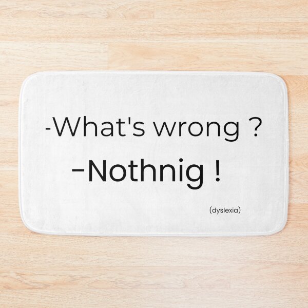 Item preview, What's wrong? designed and sold by PRINTareto-d.