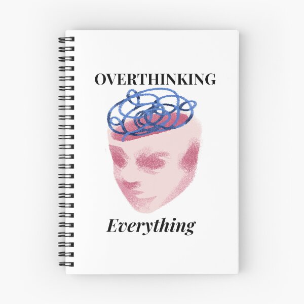 Item preview, Overthinking Mind Aesthetic Quote designed and sold by RinyeShop.