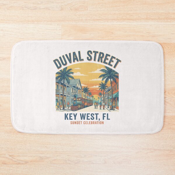 Item preview, Duval Street Vintage Key West Tropical Sunset Celebration  designed and sold by Milasneeze.
