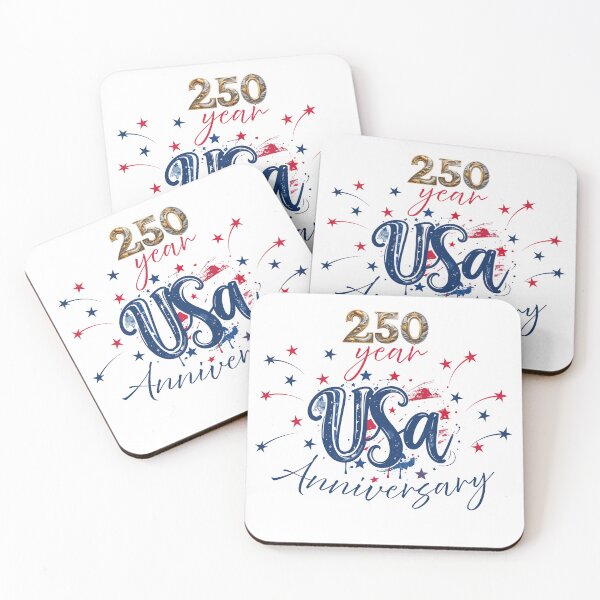 Item preview, America 250 years of excellence anniversary graphic illustration. designed and sold by Art-Horizon.