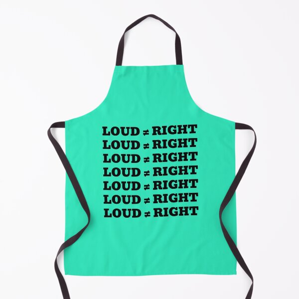 Item preview, LOUD ≠ RIGHT designed and sold by WakeNBake-Tees.