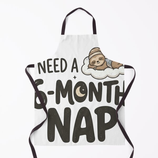 Item preview, Cute Sloth Sleeping on a Cloud Illustration designed and sold by IRS FASHION.