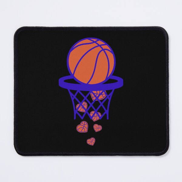 Item preview, Basketball Love – Heart Hoop Shot Design designed and sold by made4noise.