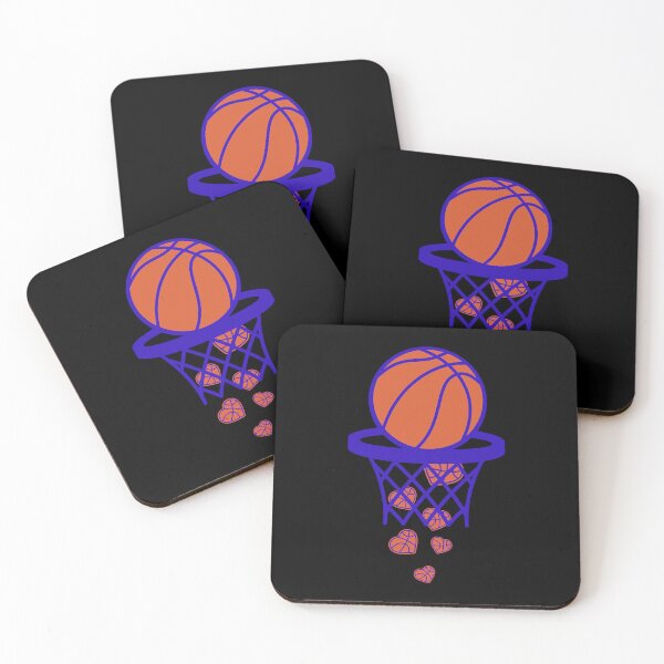 Item preview, Basketball Love – Heart Hoop Shot Design designed and sold by made4noise.