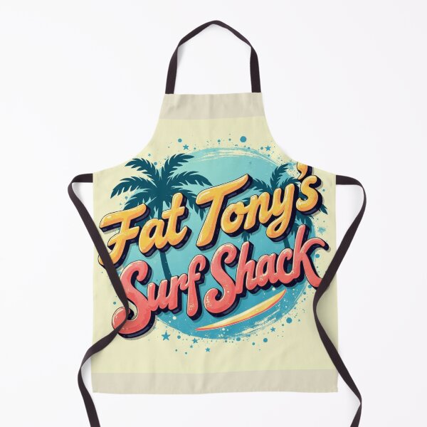 Item preview, Who Is Fat Tony? Surf Shack Retro Vibe designed and sold by mittie101.