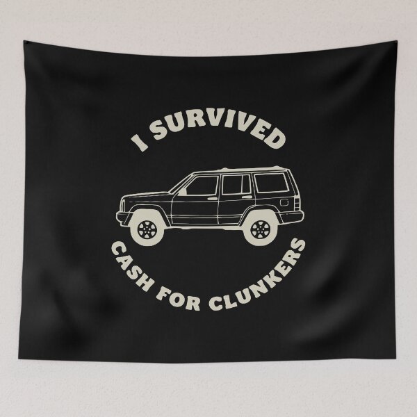 Item preview,  Cherokee XJ Cash For Clunkers Survivor - Classic 4x4 SUV Off White designed and sold by Off-Road-Zone.