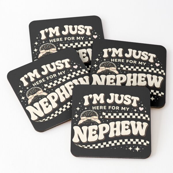 Item preview, Im Just Here For My Nephew shirt, Nephew Shirt, Gift For Aunt shirt, New Future Aunt Apparel, Gift Aunt,Cute Aunt Gift From Nephew  designed and sold by THREE LITTLE BEANS.