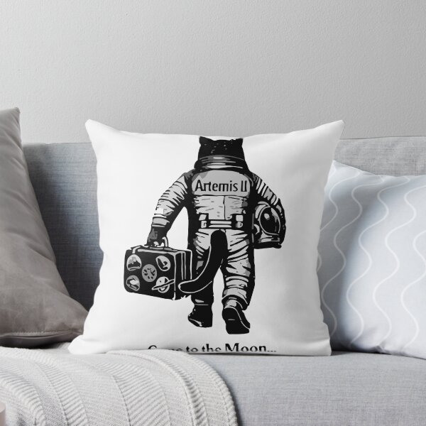 Item preview, St7cker Universe Artemis II Cat To The Moon designed and sold by St7ckerUniverse.