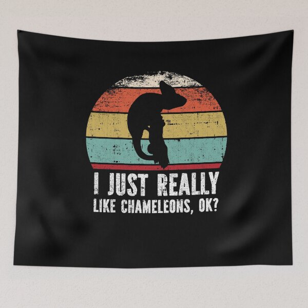 Item preview, Funny I Just Really Like Chameleons OK designed and sold by GabbyKash.