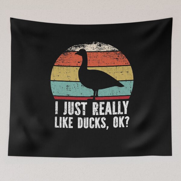 Item preview, Funny I Just Really Like Ducks OK designed and sold by GabbyKash.
