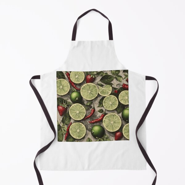Item preview, Zesty Mood Pattern - Chili Berry Lime designed and sold by RainToday.