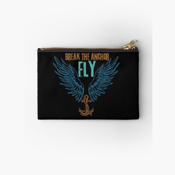 Item preview, Break the Anchor. Fly-a design with a motivational slogan as a gift for a strong woman and man. designed and sold by TheDiamondRift.