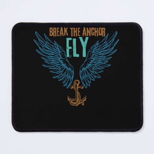 Item preview, Break the Anchor. Fly-a design with a motivational slogan as a gift for a strong woman and man. designed and sold by TheDiamondRift.