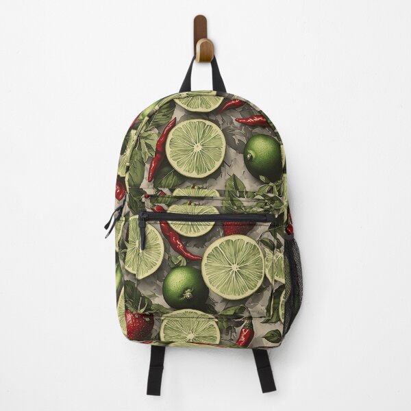 Item preview, Zesty Mood Pattern - Chili Berry Lime designed and sold by RainToday.