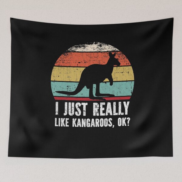 Item preview, Funny I Just Really Like Kangaroos OK designed and sold by GabbyKash.
