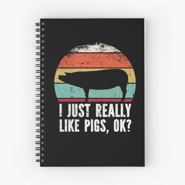 Item preview, Funny I Just Really Like Pigs OK designed and sold by GabbyKash.