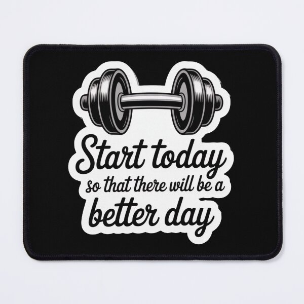 Item preview, Better Day Fitness - Retro Weightlifting Motivation designed and sold by fotoNoz.