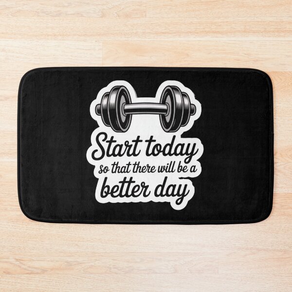 Item preview, Better Day Fitness - Retro Weightlifting Motivation designed and sold by fotoNoz.