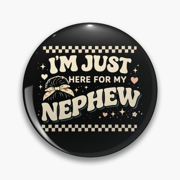 Item preview,  I'm Just Here For My Nephew shirt, Nephew Shirt, Gift For Aunt shirt, New Future Aunt Apparel, Gift Aunt,Cute Aunt Gift From Nephew  designed and sold by THREE LITTLE BEANS.