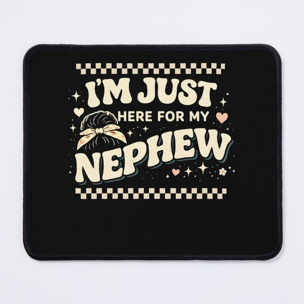 Item preview, I'm Just Here For My Nephew shirt, Nephew Shirt, Gift For Aunt shirt, New Future Aunt Apparel, Gift Aunt,Cute Aunt Gift From Nephew designed and sold by THREE LITTLE BEANS.
