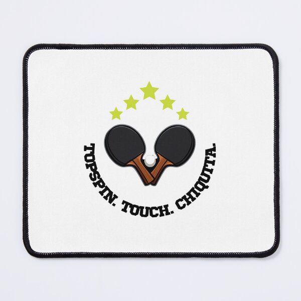 Item preview, Topspin Touch Chiquita Table Tennis T-Shirt - Ping Pong Pro Player Gear designed and sold by OhMyPingCo.