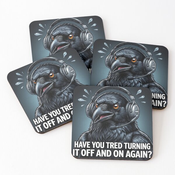Item preview, Have You Tried Turning It Off - IT Support Tech Crow designed and sold by Retro Mood Co.