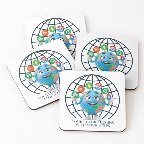 Item preview, Your Future Begins With Your Steps Eco Earth designed and sold by Nuvoro Eco Awareness.