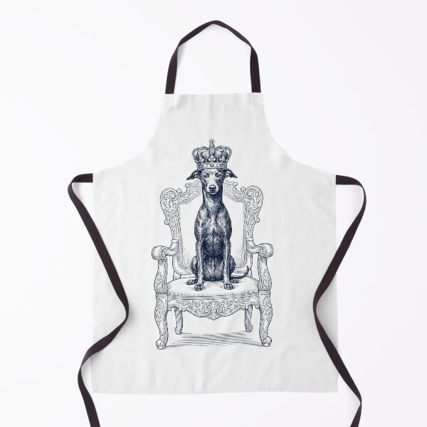 Item preview, Vintage Italian Greyhound King Crown Funny Dog Lover designed and sold by DoodleTortle.