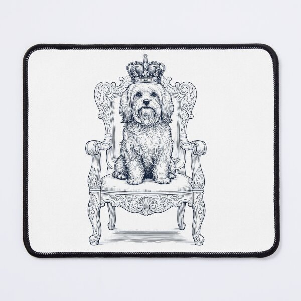 Item preview, Vintage Maltese King Crown Funny Dog Lover designed and sold by DoodleTortle.