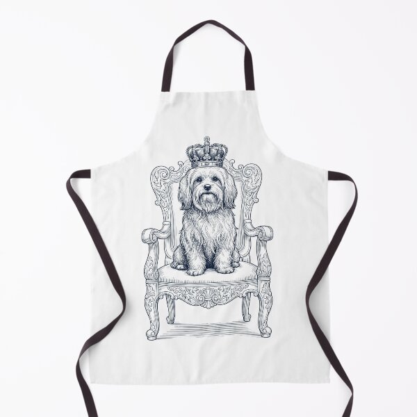 Item preview, Vintage Maltese King Crown Funny Dog Lover designed and sold by DoodleTortle.