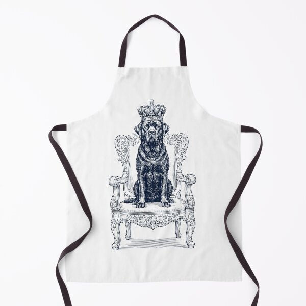 Item preview, Vintage Mastiff King Crown Funny Dog Lover designed and sold by DoodleTortle.