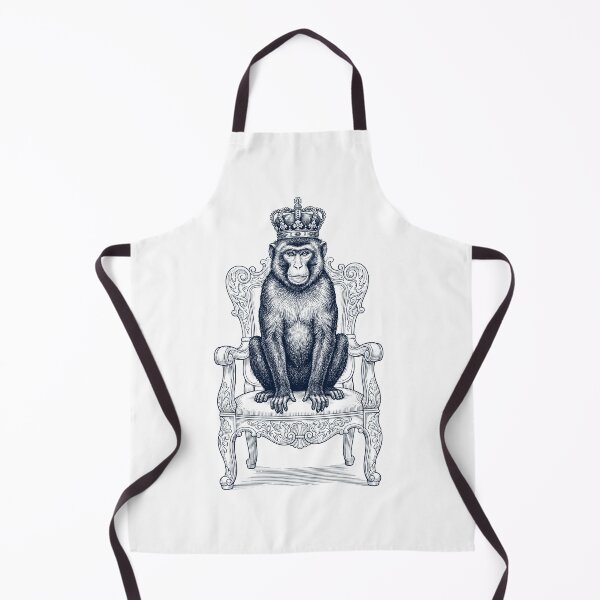 Item preview, Vintage Monkey King Crown Funny Animal Lover designed and sold by DoodleTortle.