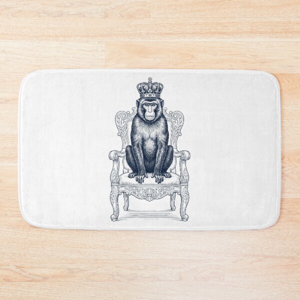 Item preview, Vintage Monkey King Crown Funny Animal Lover designed and sold by DoodleTortle.
