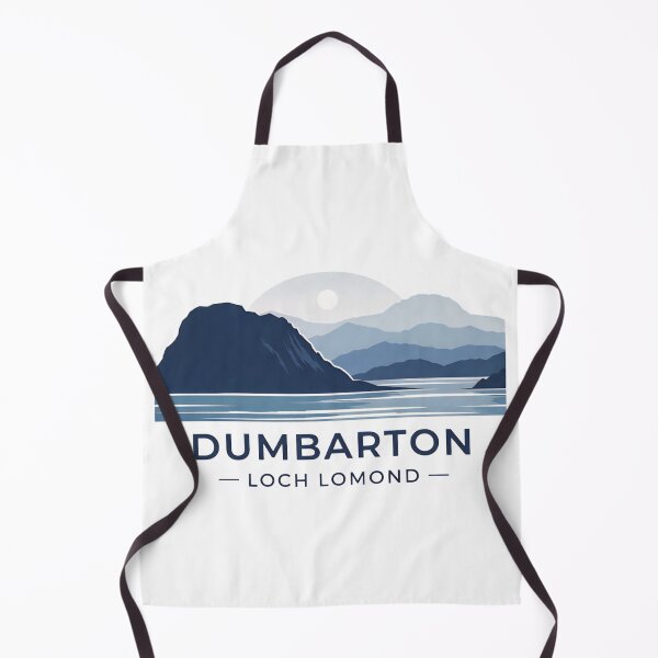 Item preview, Dumbarton Loch Lomond Landscape Scotland Travel Sticker Design designed and sold by ArcanePrintsxo.