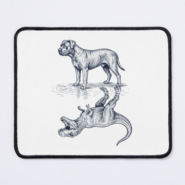 Item preview, Vintage Cane Corso Reflection T Rex Dinosaur Dog Lover designed and sold by TerryConnells.