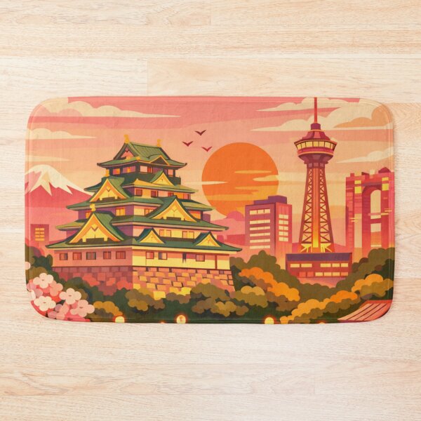 Item preview, Osaka Japan Vintage Travel Art designed and sold by MatthewHeights.